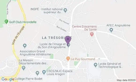 Localisation Crédit Agricole Agence d