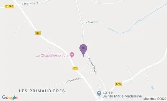 Localisation Crédit Agricole Agence de Le Theil sur Huisne
