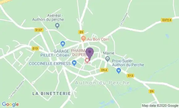 Localisation Crédit Agricole Agence d