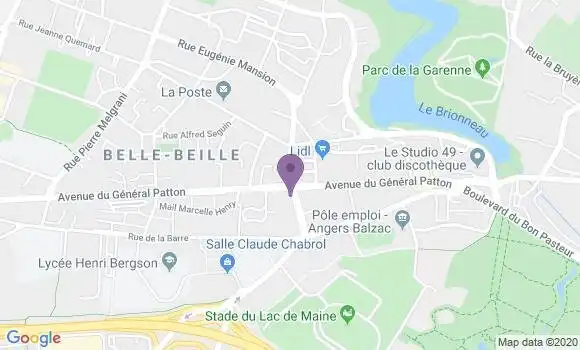 Localisation Crédit Agricole Agence d