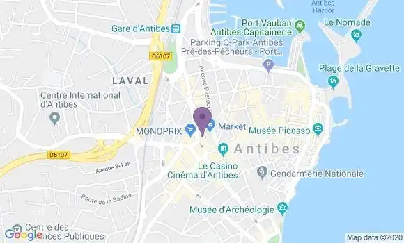 Localisation Crédit Agricole Agence d