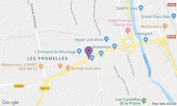 Localisation Crédit Agricole Agence d