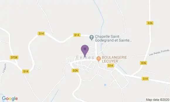 Localisation Crédit Agricole Agence d