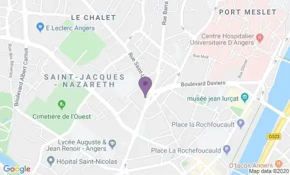 Localisation Crédit Agricole Agence d