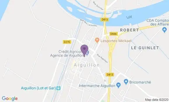Localisation Crédit Agricole Agence d