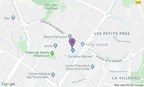 Localisation LCL Agence d