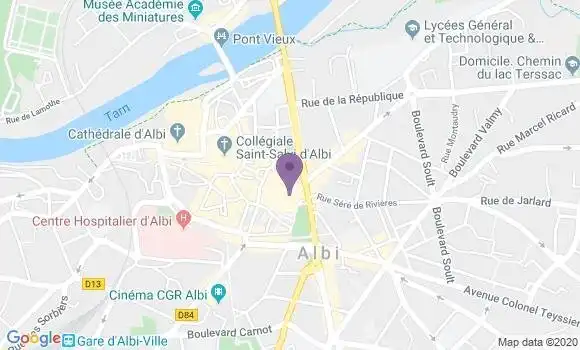 Localisation Crédit Agricole Agence d