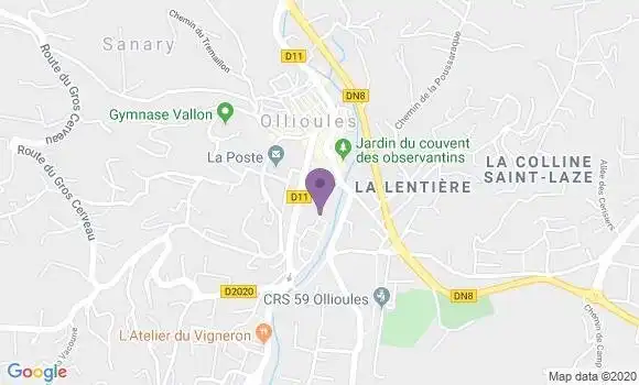 Localisation Crédit Agricole Agence d
