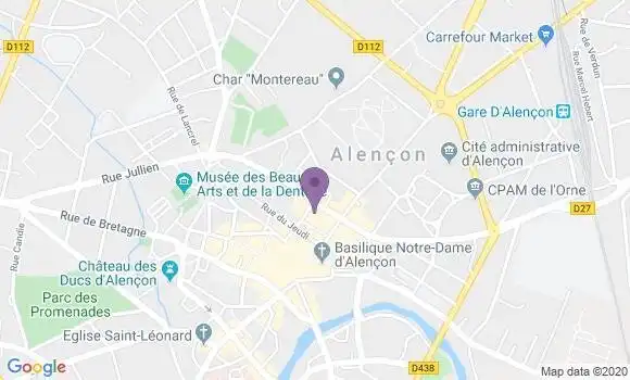 Localisation Crédit Agricole Agence d