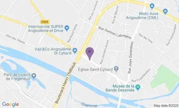 Localisation Crédit Agricole Agence d
