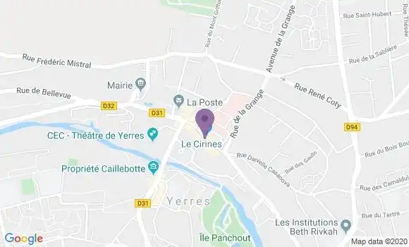Localisation LCL Agence d