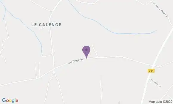 Localisation Crédit Agricole Agence de Saint Amand Leclerc