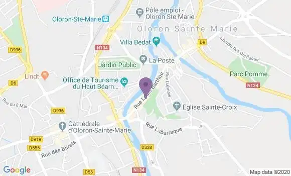 Localisation LCL Agence d