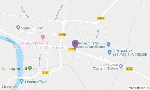 Localisation Crédit Agricole Agence d