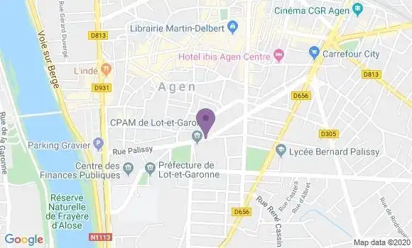 Localisation Crédit Agricole Agence d