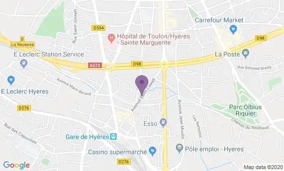 Localisation Crédit Agricole Agence d
