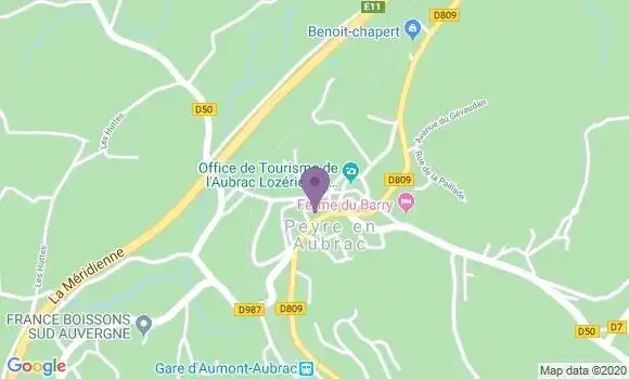 Localisation Crédit Agricole Agence d