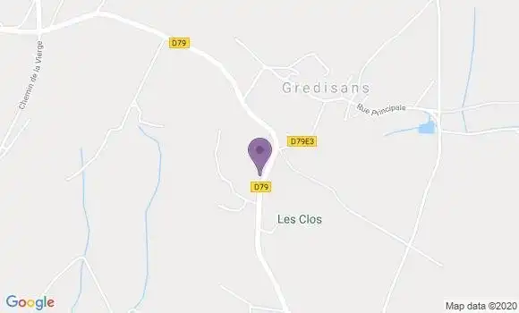 Localisation Crédit Agricole Agence de Frasne