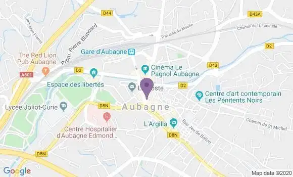Localisation LCL Agence d