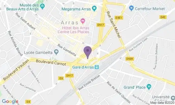 Localisation Crédit Agricole Agence de Saint Nicolas