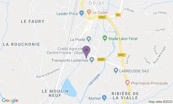 Localisation Crédit Agricole Agence d
