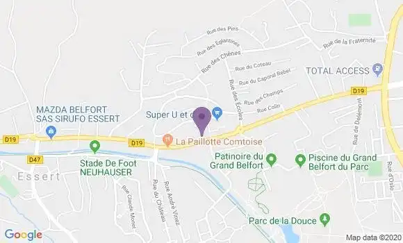Localisation Crédit Agricole Agence d