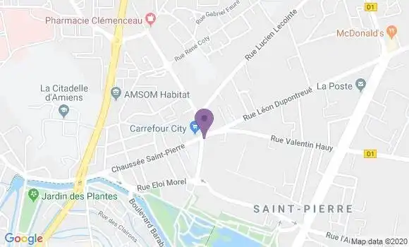 Localisation Crédit Agricole Agence d