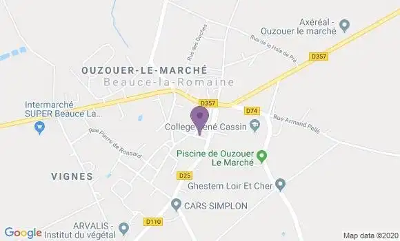 Localisation Crédit Agricole Agence d