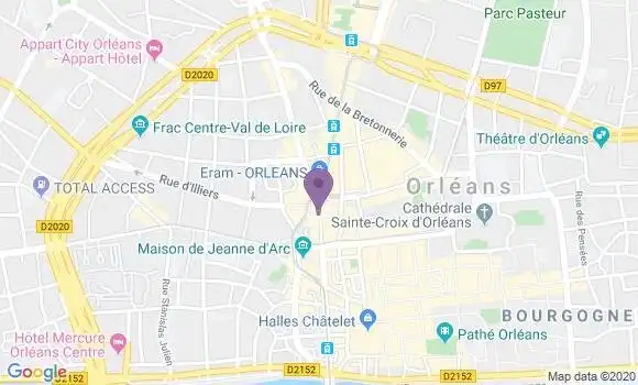 Localisation LCL Agence d