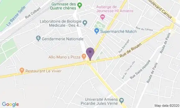 Localisation Crédit Agricole Agence d