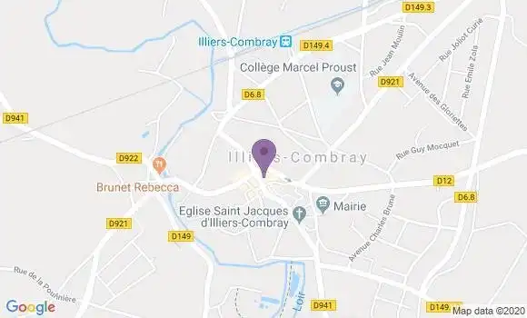 Localisation Crédit Agricole Agence d