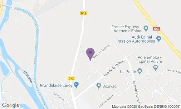 Localisation Crédit Agricole Agence d