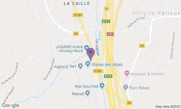 Localisation Crédit Agricole Agence d