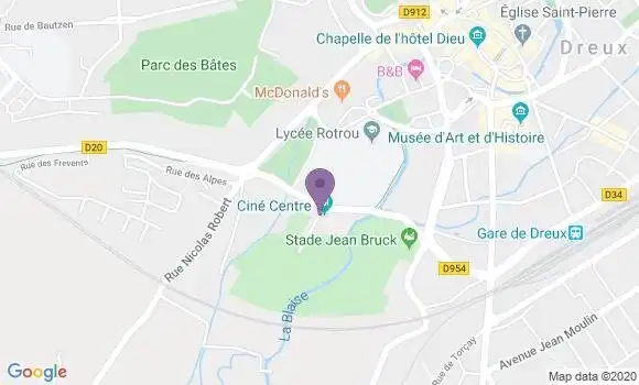 Localisation Crédit Agricole Agence d