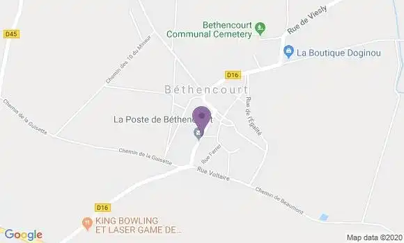Localisation Crédit Agricole Agence de Caudry