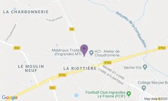 Localisation Crédit Agricole Agence d