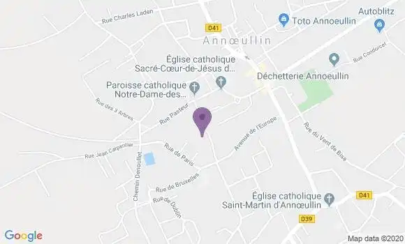 Localisation Crédit Agricole Agence d