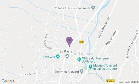 Localisation Crédit Agricole Agence d