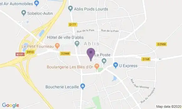 Localisation Crédit Agricole Agence d