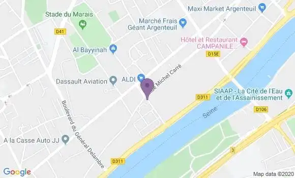 Localisation LCL Agence d