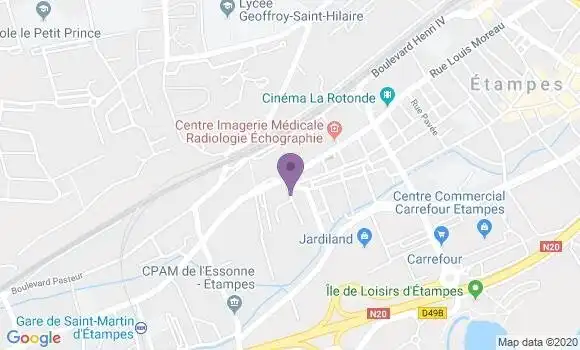 Localisation Crédit Agricole Agence d