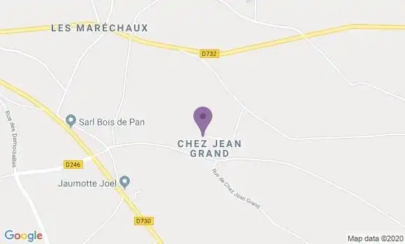 Localisation Crédit Agricole Agence de Cozes