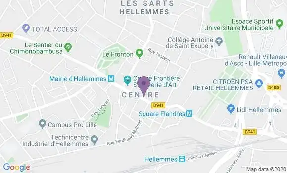 Localisation Crédit Agricole Agence d