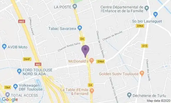 Localisation Crédit Agricole Agence d