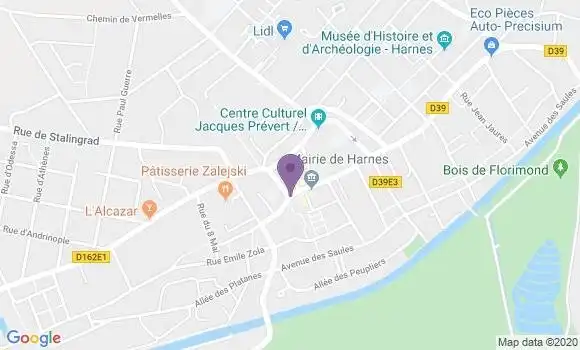 Localisation Crédit Agricole Agence d