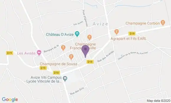 Localisation Crédit Agricole Agence d