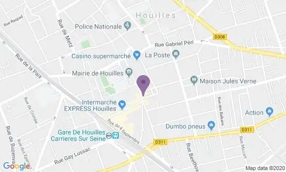 Localisation Crédit Agricole Agence d