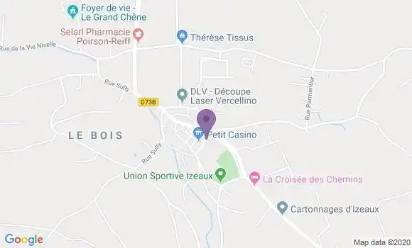 Localisation Crédit Agricole Agence d