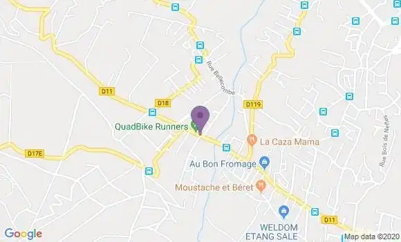 Localisation Crédit Agricole Agence d