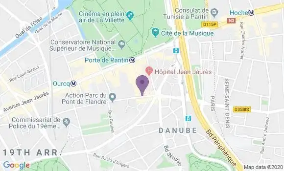 Localisation LCL Agence de Paris Jumin